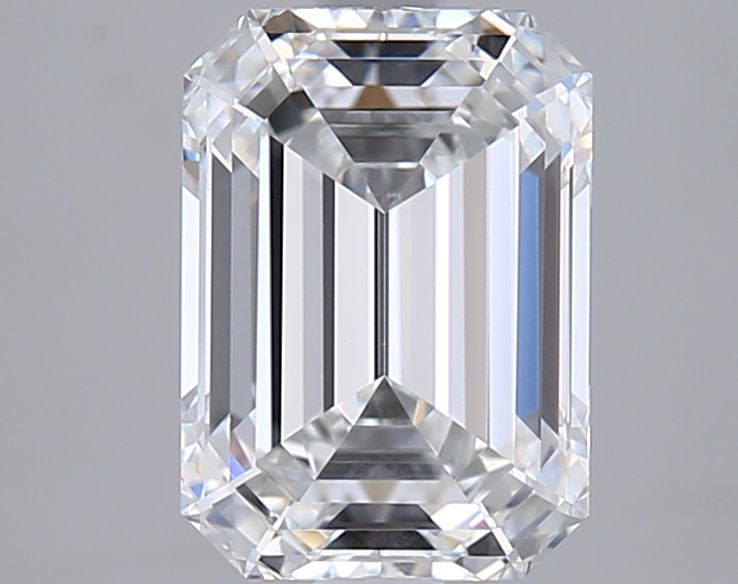 2.55 ct. emerald Lab Grown Diamond front image