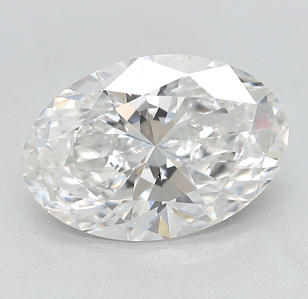 3.15 ct. oval Lab Grown Diamond front image