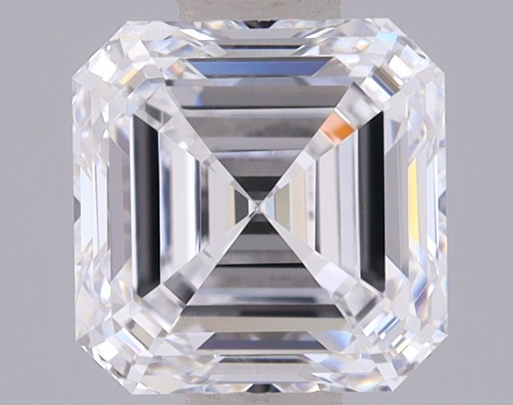 1 ct lab-grown Square emerald Diamond