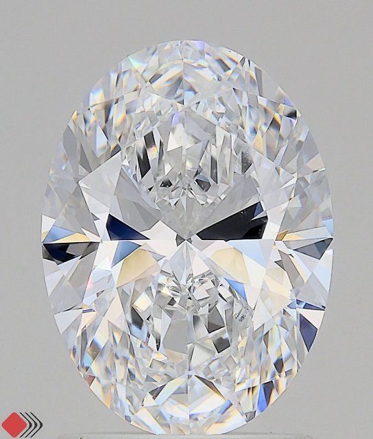 2.01 ct. oval Lab Grown Diamond front image