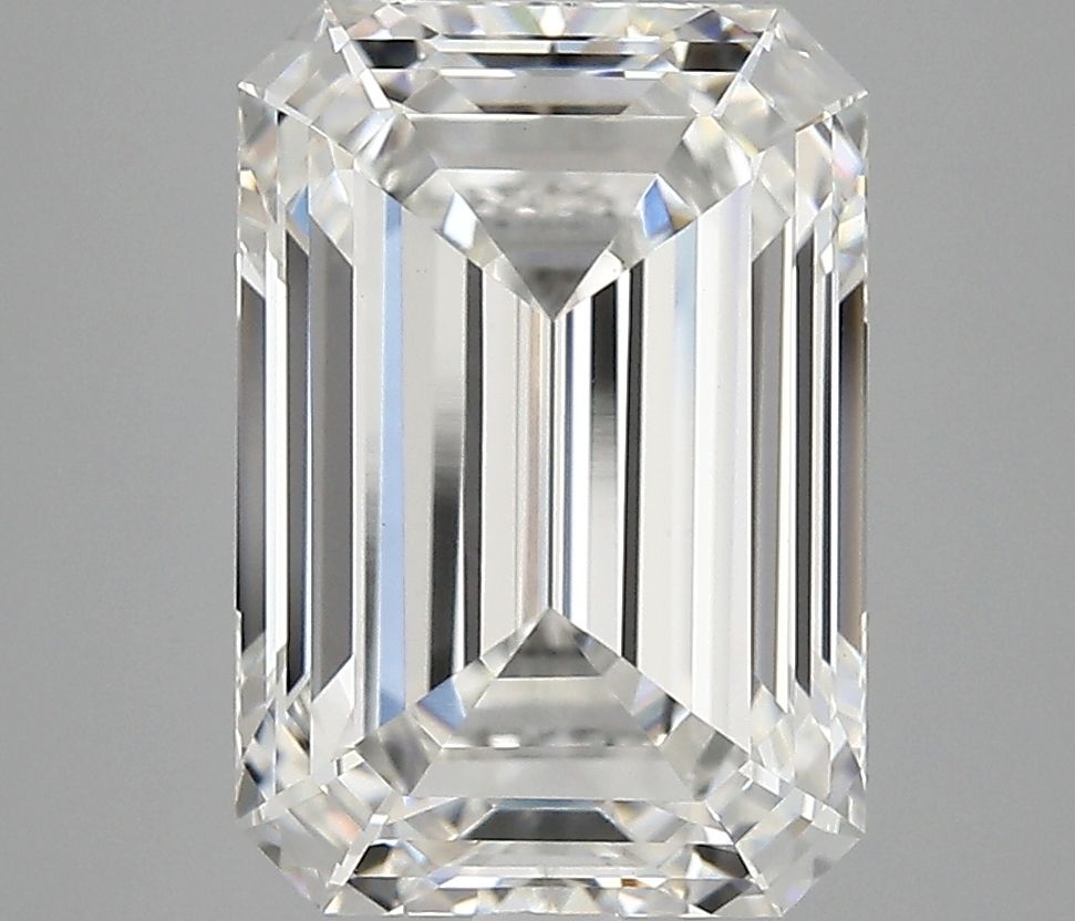 5.21 ct. emerald Lab Grown Diamond front image