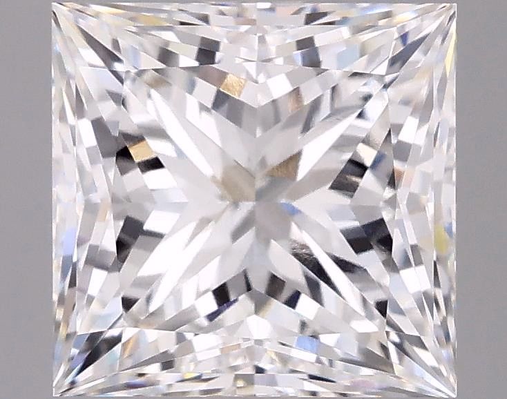 4.01 ct. princess Lab Grown Diamond front image