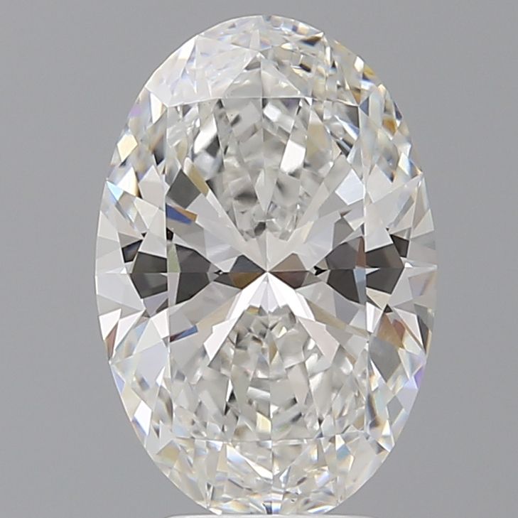 3.57 ct. oval Lab Grown Diamond front image