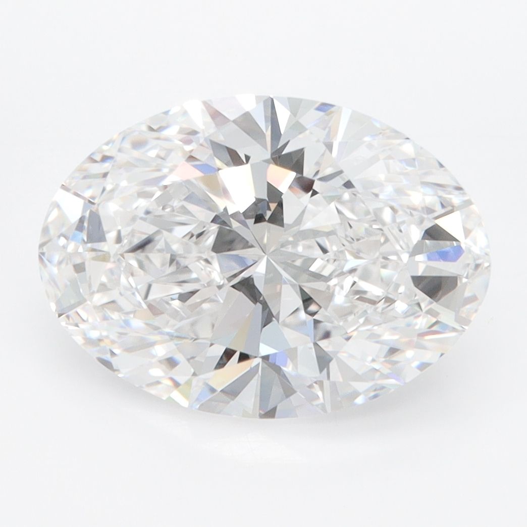 3.78 ct. oval Lab Grown Diamond front image