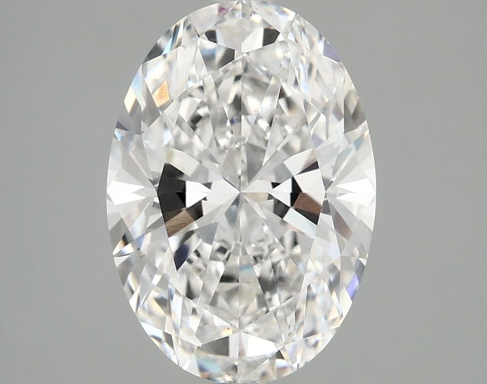 3.02 ct. oval Lab Grown Diamond front image