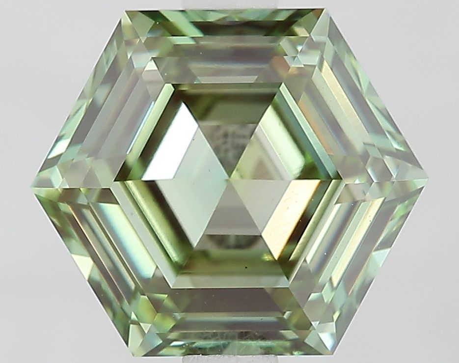2.46 ct lab-grown Hexagonal Diamond