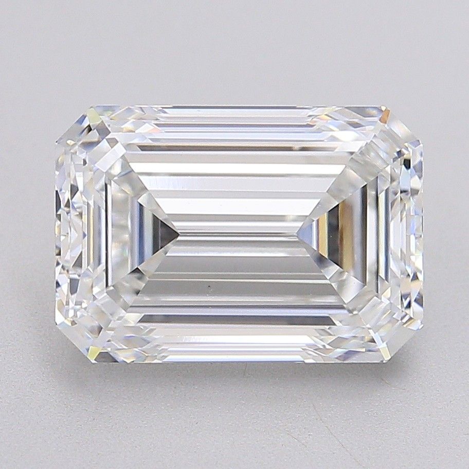 4.90 ct. emerald Lab Grown Diamond front image