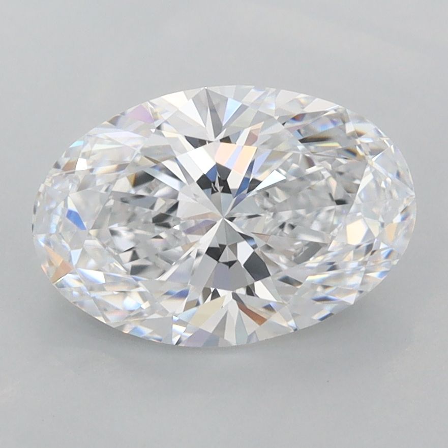 2.08 ct. oval Lab Grown Diamond front image