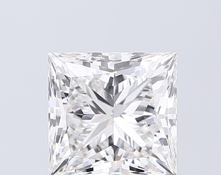 2.84 ct. princess Lab Grown Diamond front image