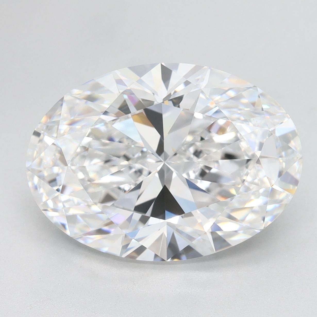 4.37 ct. oval Lab Grown Diamond front image