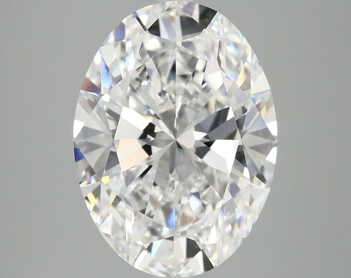 5.01 ct. oval Lab Grown Diamond front image
