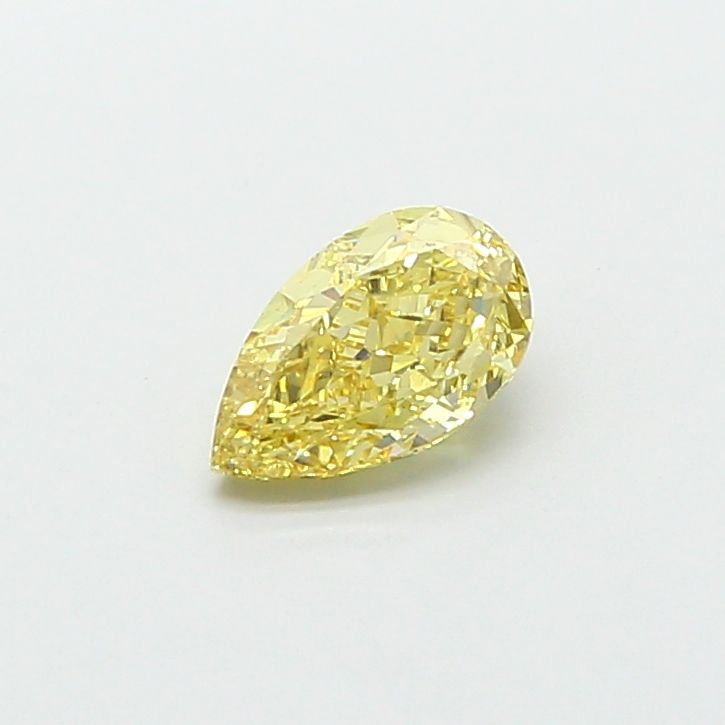 1.09 CT Fancy Intense Yellow PEAR