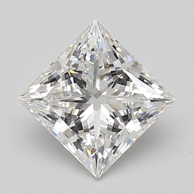 1.55 ct lab-grown Princess Diamond