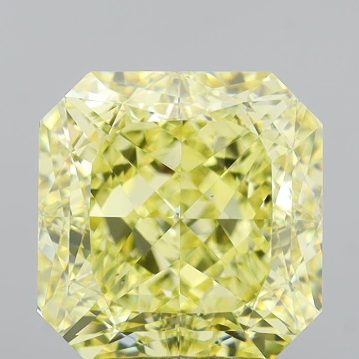 2.51 ct Square Radiant diamond