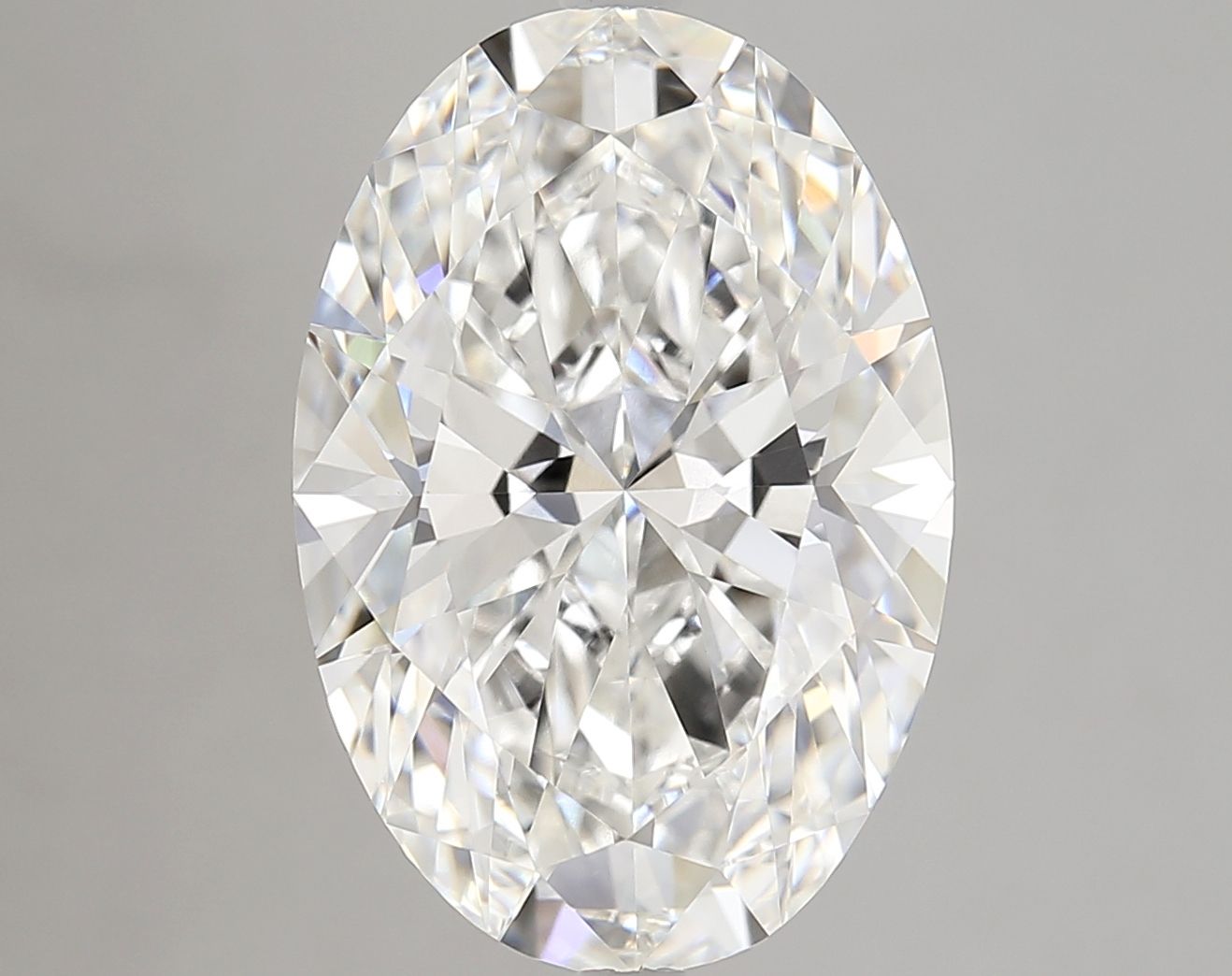 7.01 ct. oval Lab Grown Diamond front image