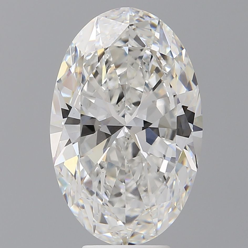6.59 ct. oval Lab Grown Diamond front image