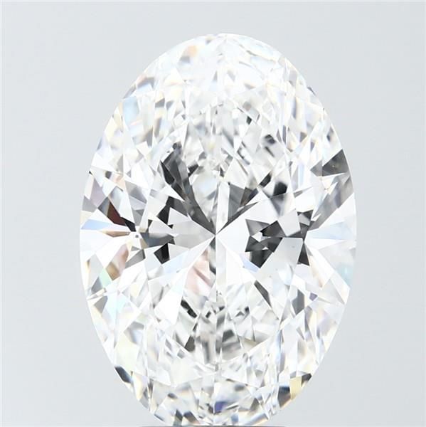 6.02 ct. oval Lab Grown Diamond front image