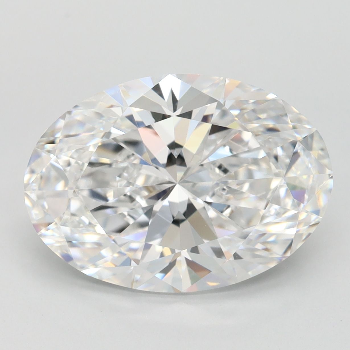 4.04 ct. oval Lab Grown Diamond front image