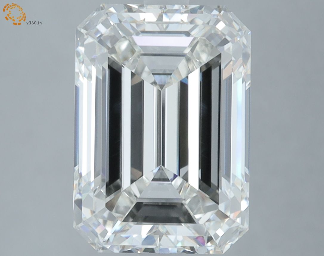 5.08 ct. emerald Lab Grown Diamond front image
