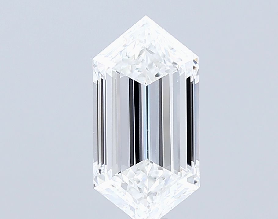 6.36 ct lab-grown Hexagonal Diamond