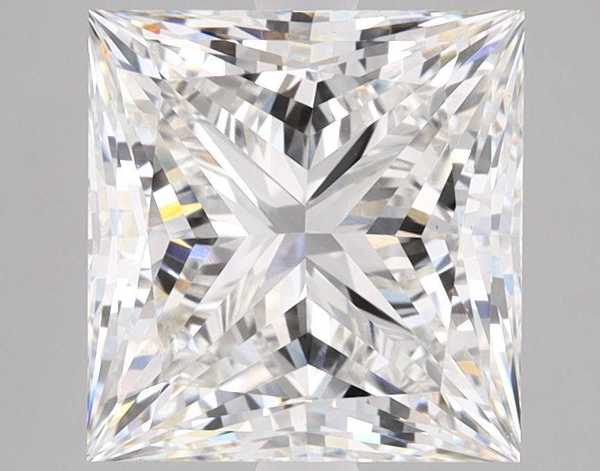 4.20 ct. princess Lab Grown Diamond front image