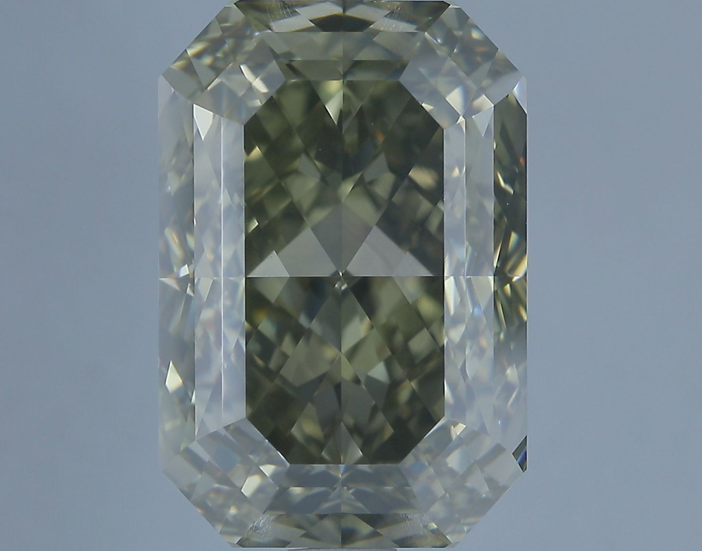 Diament 10.01 ct Fancy Dark Yellow/SI2