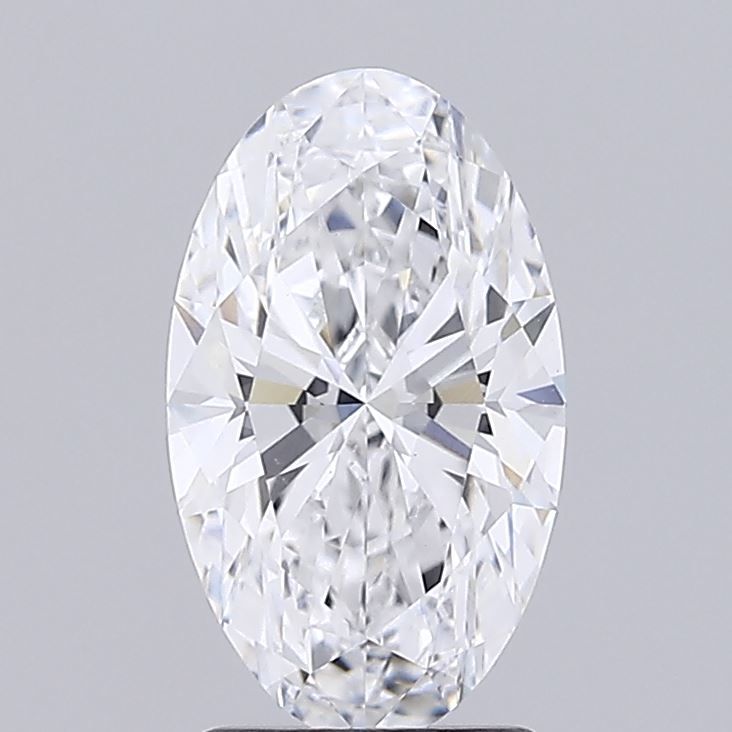2.02 ct. oval Lab Grown Diamond front image
