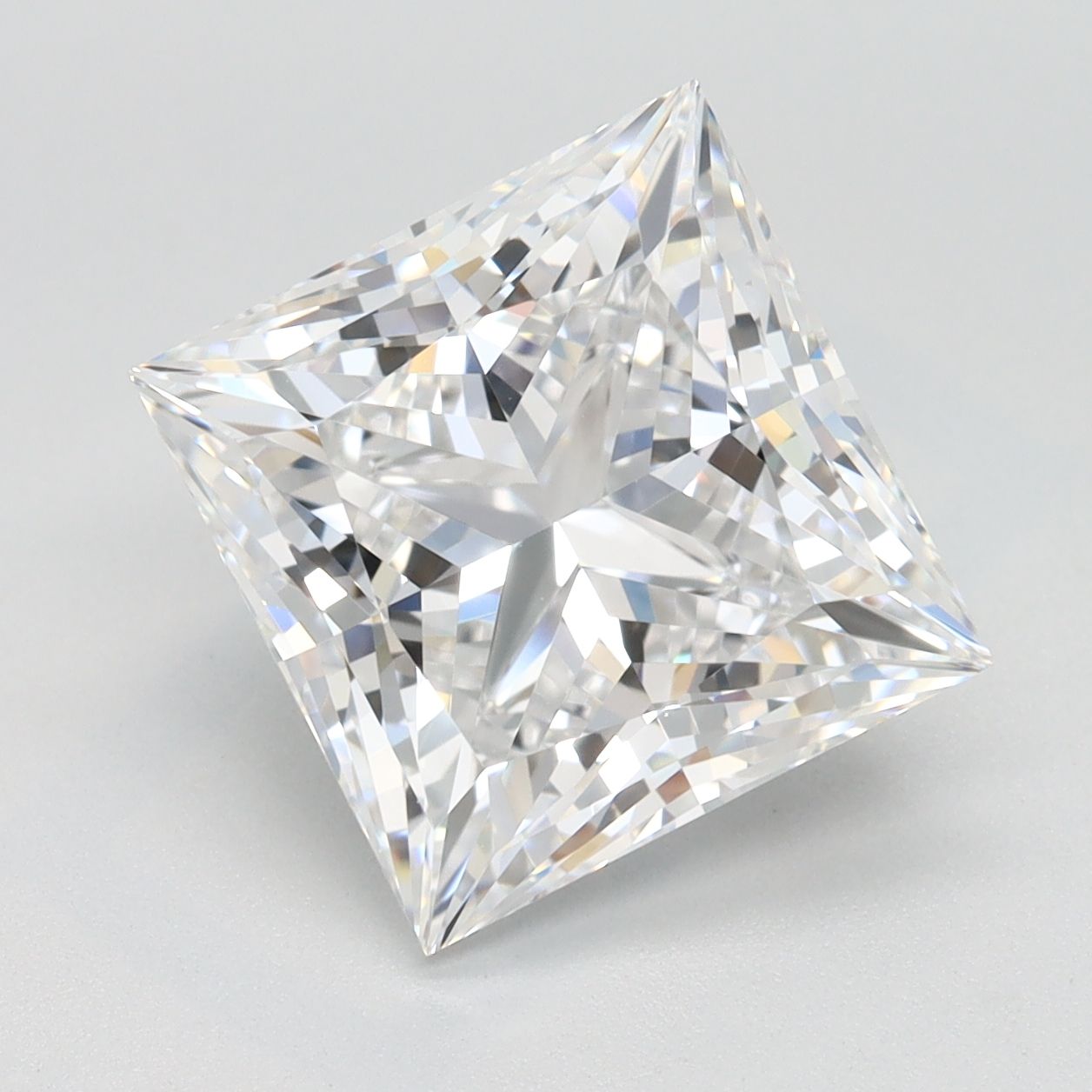 4.43 ct. princess Lab Grown Diamond front image