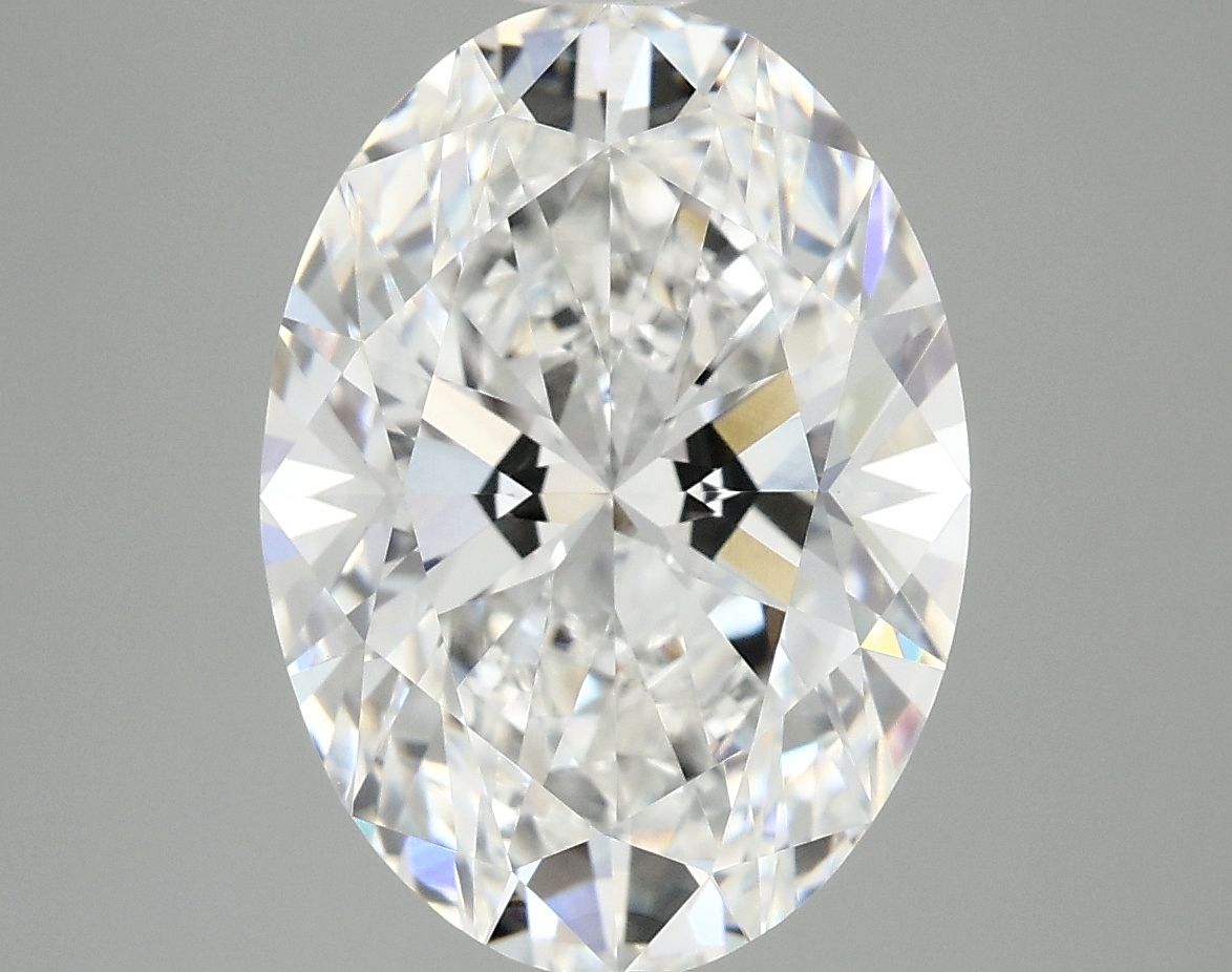 5.07 ct. oval Lab Grown Diamond front image