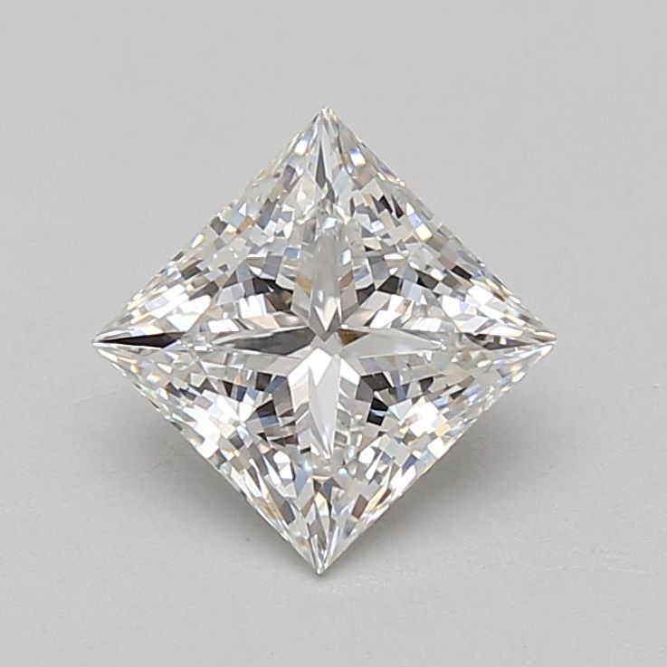 1.58 ct lab-grown Princess Diamond