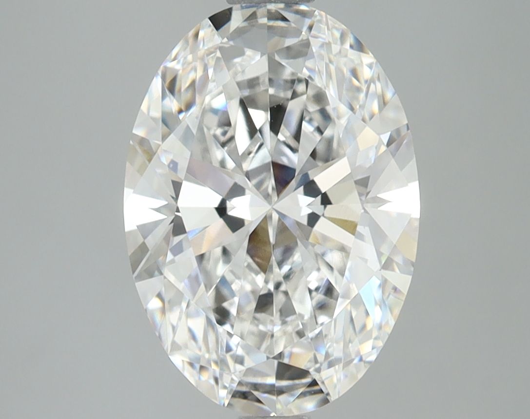 2.96 ct. oval Lab Grown Diamond front image