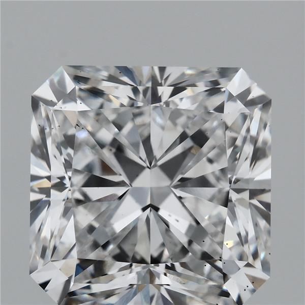 8.07 ct lab-grown Square radiant Diamond