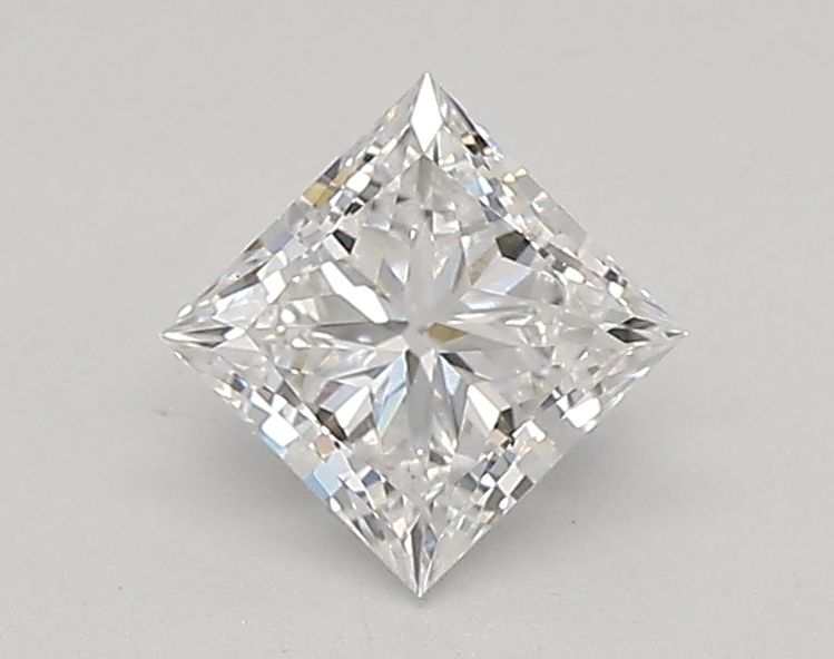 0.62 Carati D VS2 Princess Laboratorio Diamante