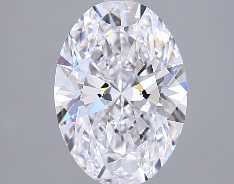 2.01 ct. oval Lab Grown Diamond front image