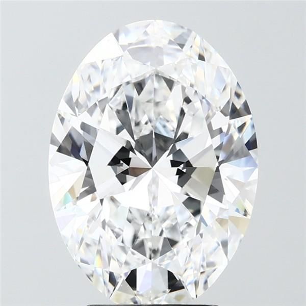4.08 ct. oval Lab Grown Diamond front image