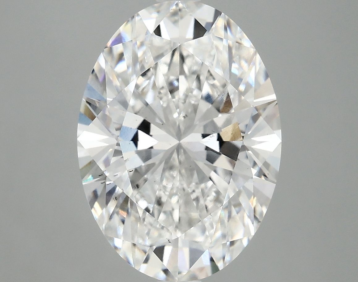 5.09 ct. oval Lab Grown Diamond front image
