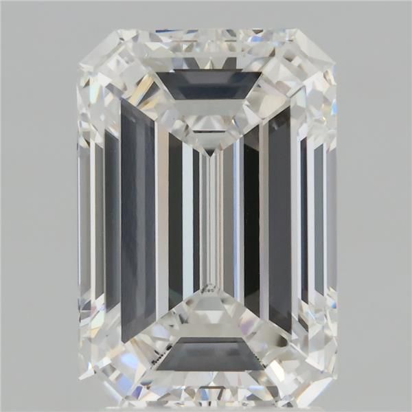 3.02 ct. emerald Lab Grown Diamond front image