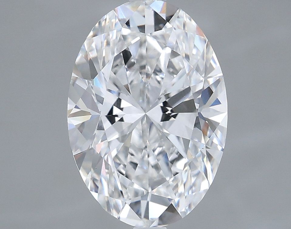 3.02 ct. oval Lab Grown Diamond front image