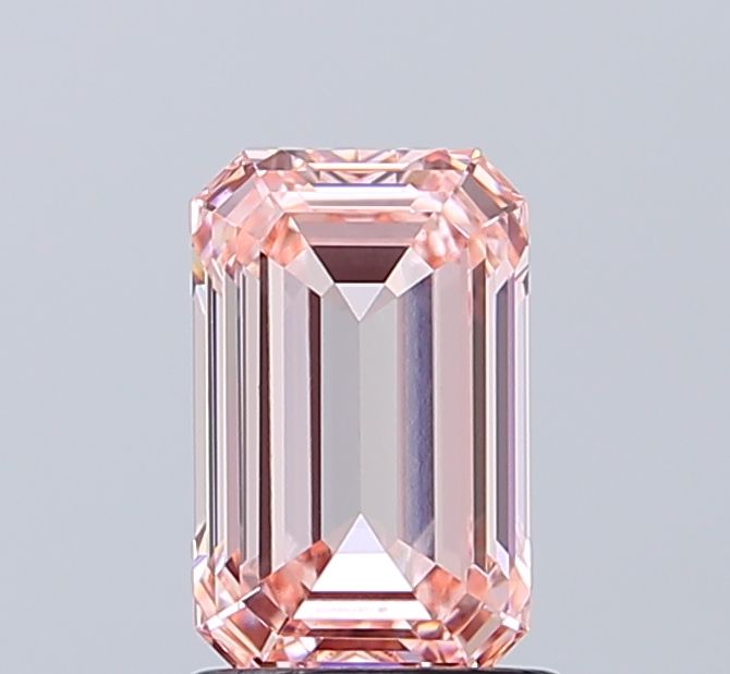 1.55 CT Fancy Intense Pink EMERALD