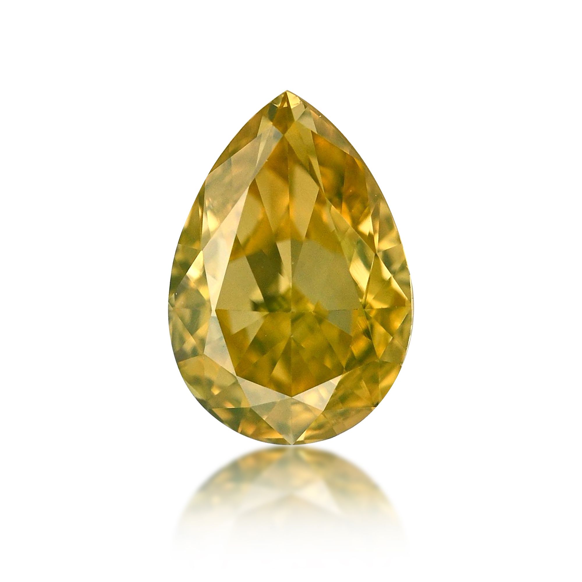 Diament 0.48 ct Fancy Vivid Yellow/VS1