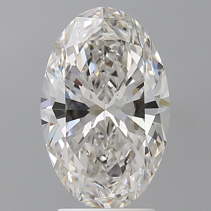 3.03 ct. oval Lab Grown Diamond front image