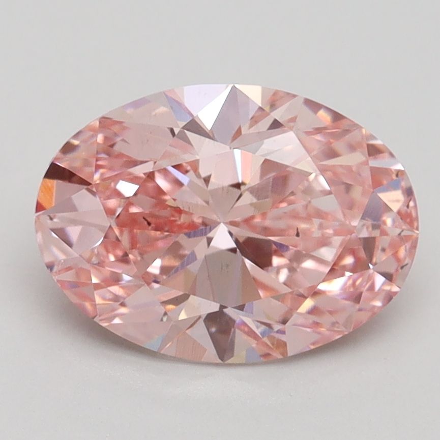 2.20 ct. oval Lab Grown Diamond front image