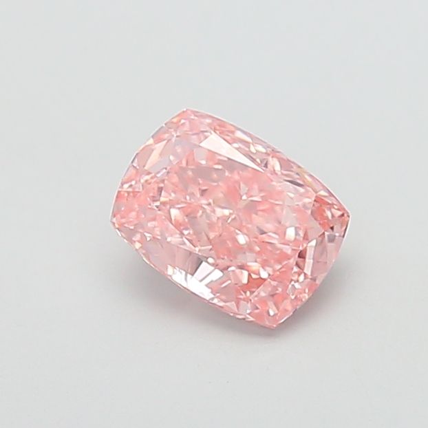 1.53 CT Fancy Intense Pink CUSHION MODIFIED