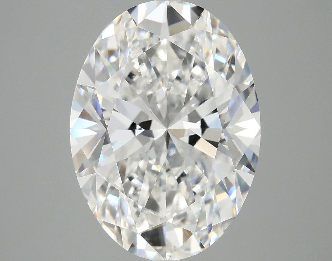 5.04 ct. oval Lab Grown Diamond front image