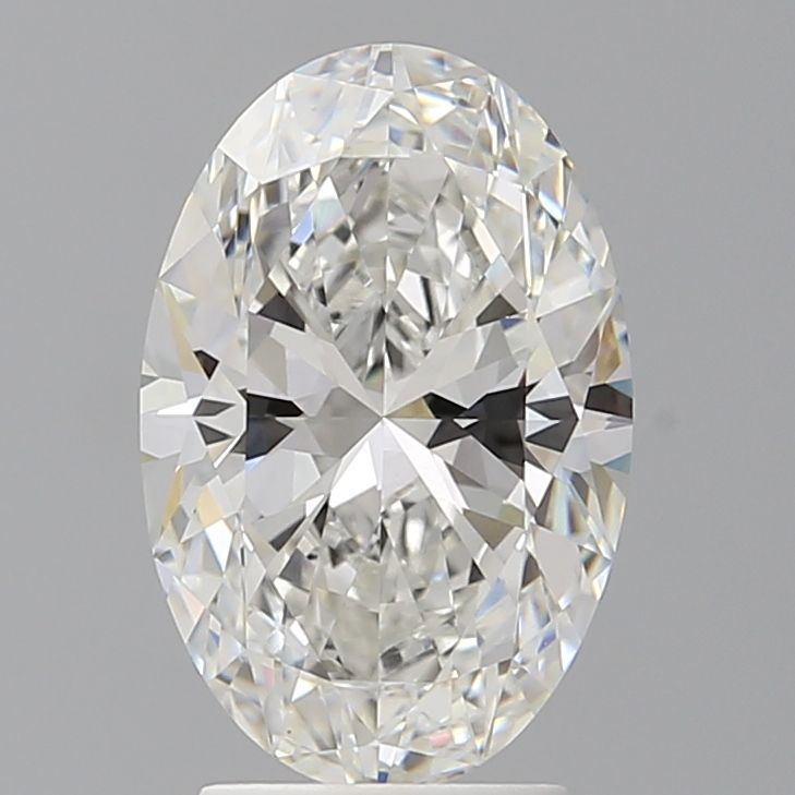 3.10 ct. oval Lab Grown Diamond front image
