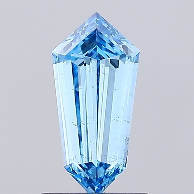 0.9 ct lab-grown Shield Diamond