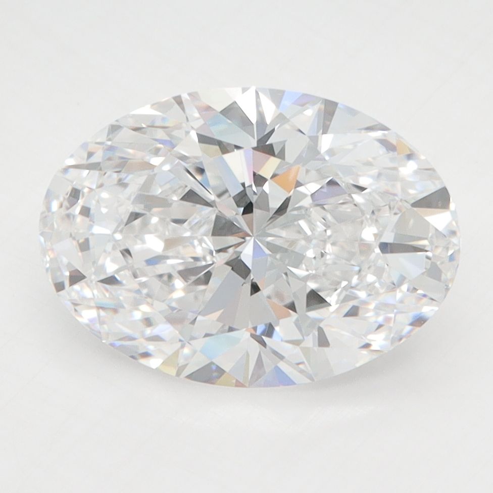 3.08 ct. oval Lab Grown Diamond front image