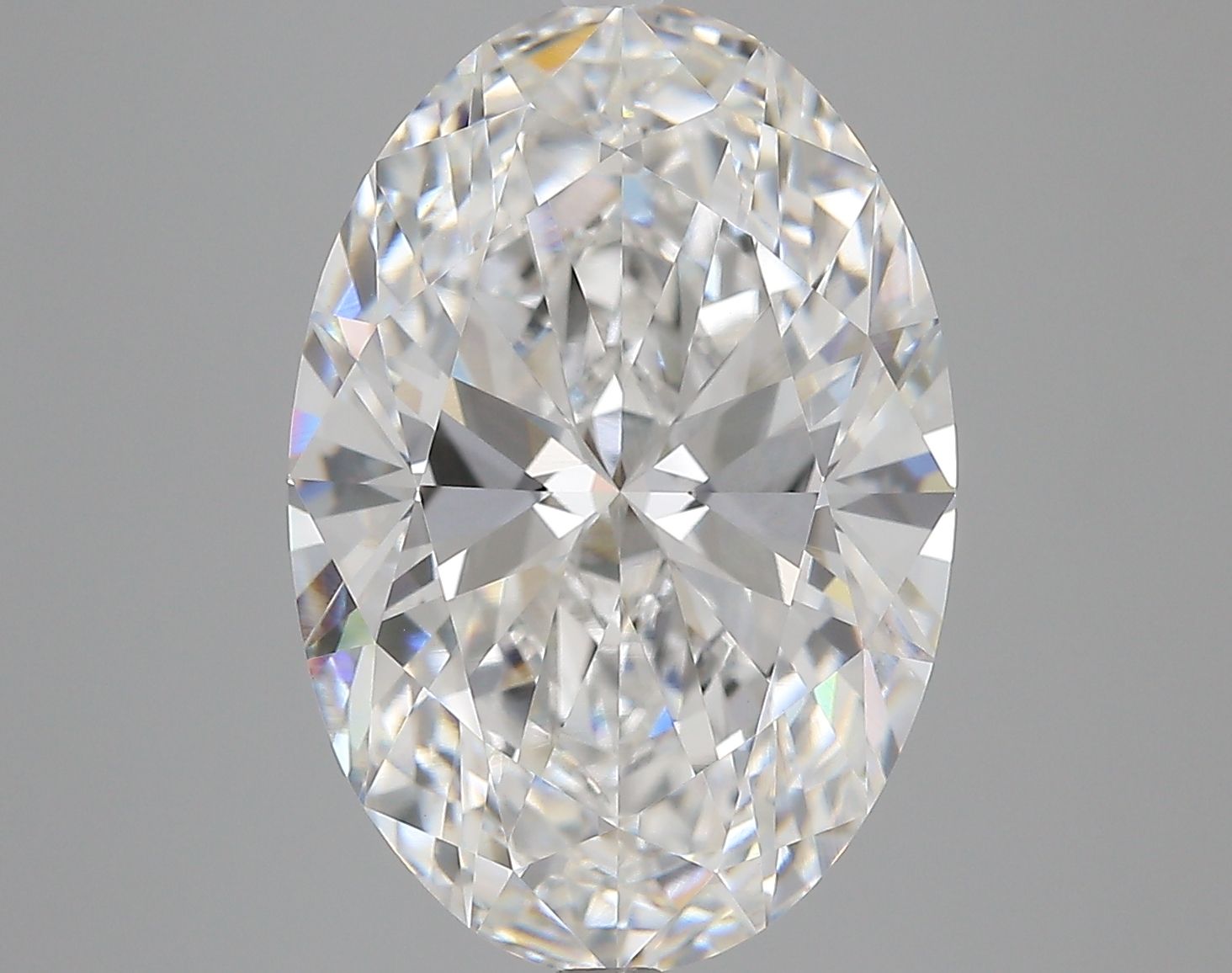 8.09 ct. oval Lab Grown Diamond front image