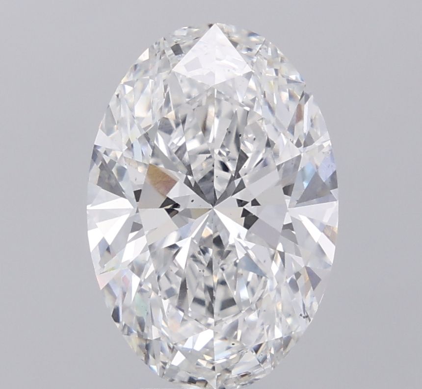 5.03 ct. oval Lab Grown Diamond front image