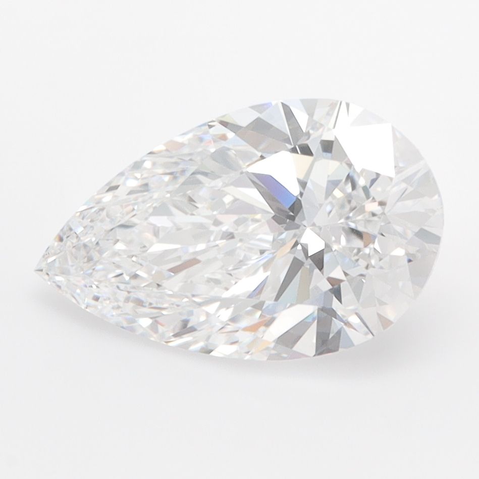 2.10 ct. pear Lab Grown Diamond front image